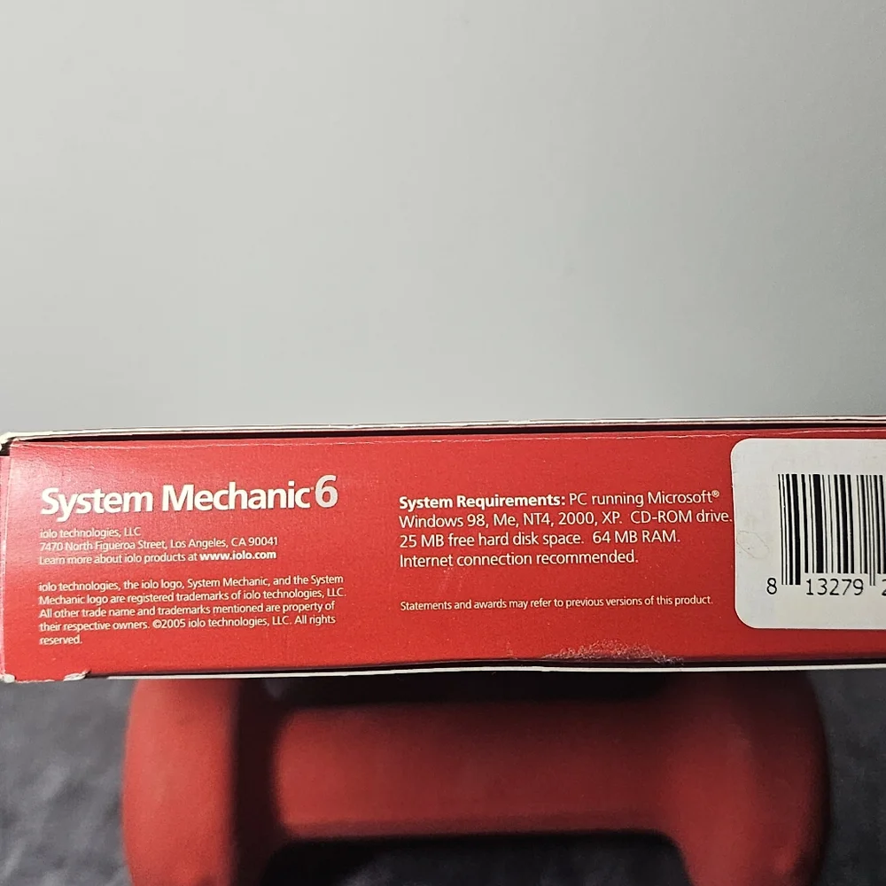 System Mechanic 6 Software - Red Box - Picture 7 of 7